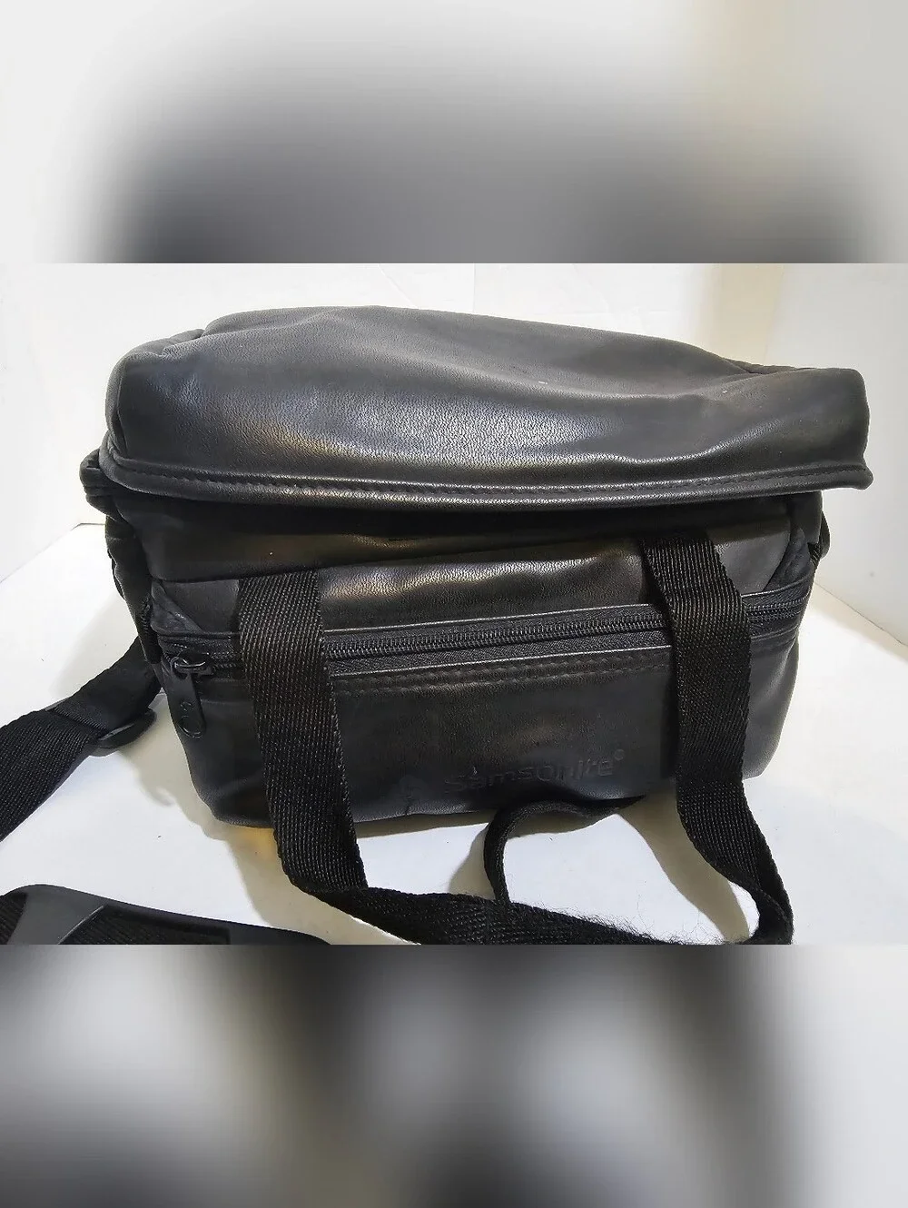 Vintage Samsonite Camera Bag/Case Shoulder Strap Black
